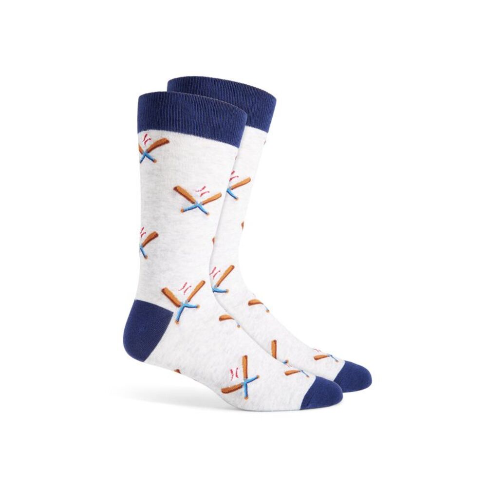 Club Room Men's Baseball Crew Socks